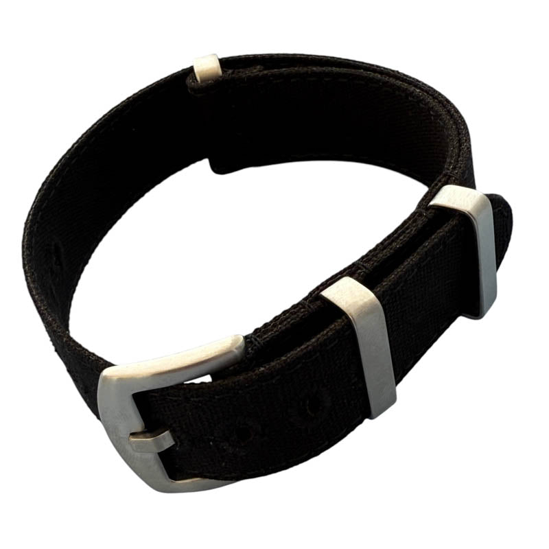 Canvas Armband schwarz