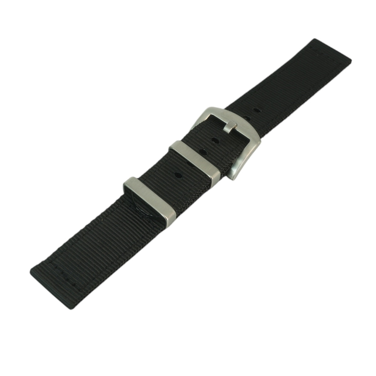 Nylon Armband zweiteilig Farbe schwarz