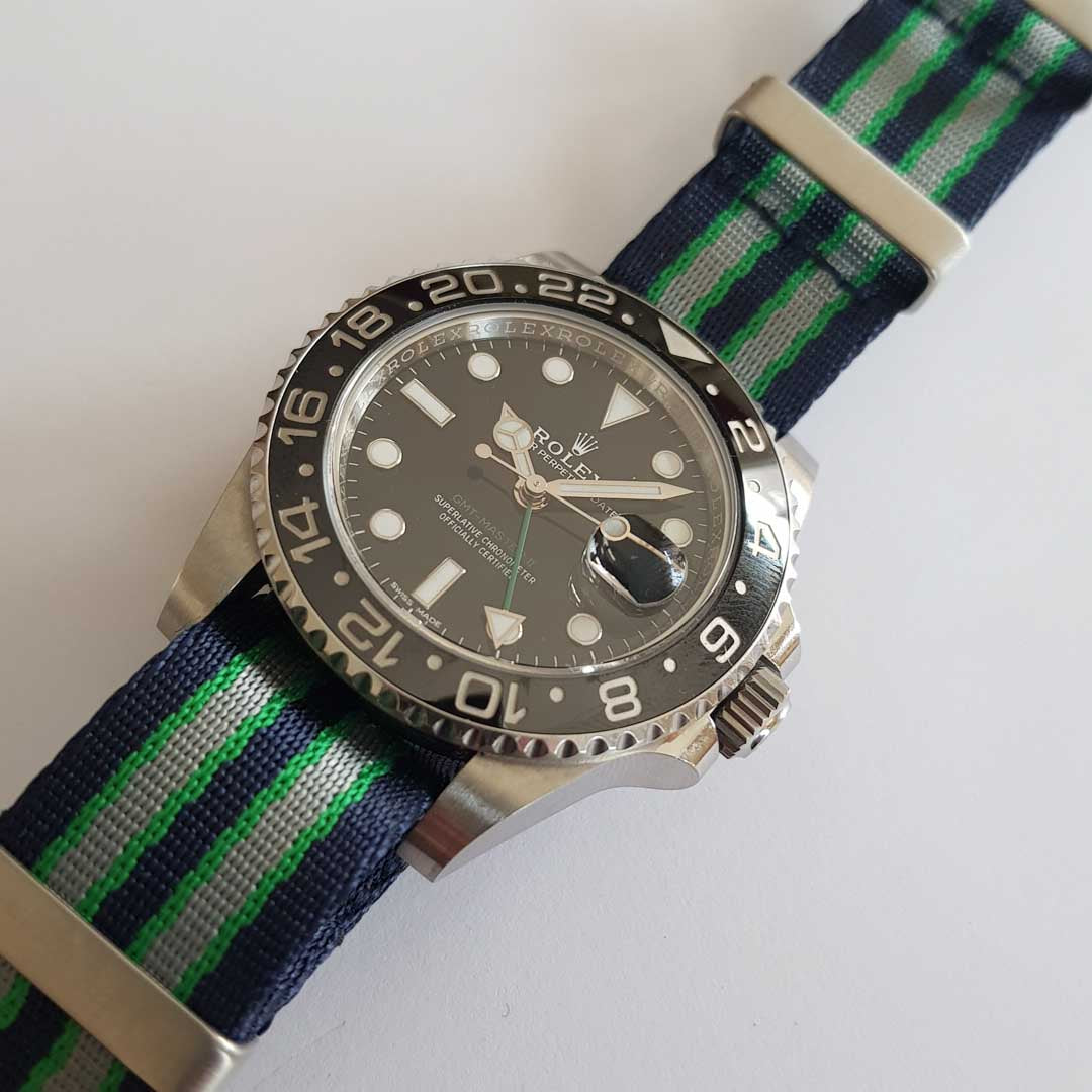 NATO Strap - textiles Uhrenarmband für Uhren Watch strap