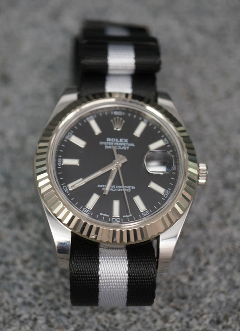 NATO Strap - textiles Uhrenarmband für Uhren Watch strap