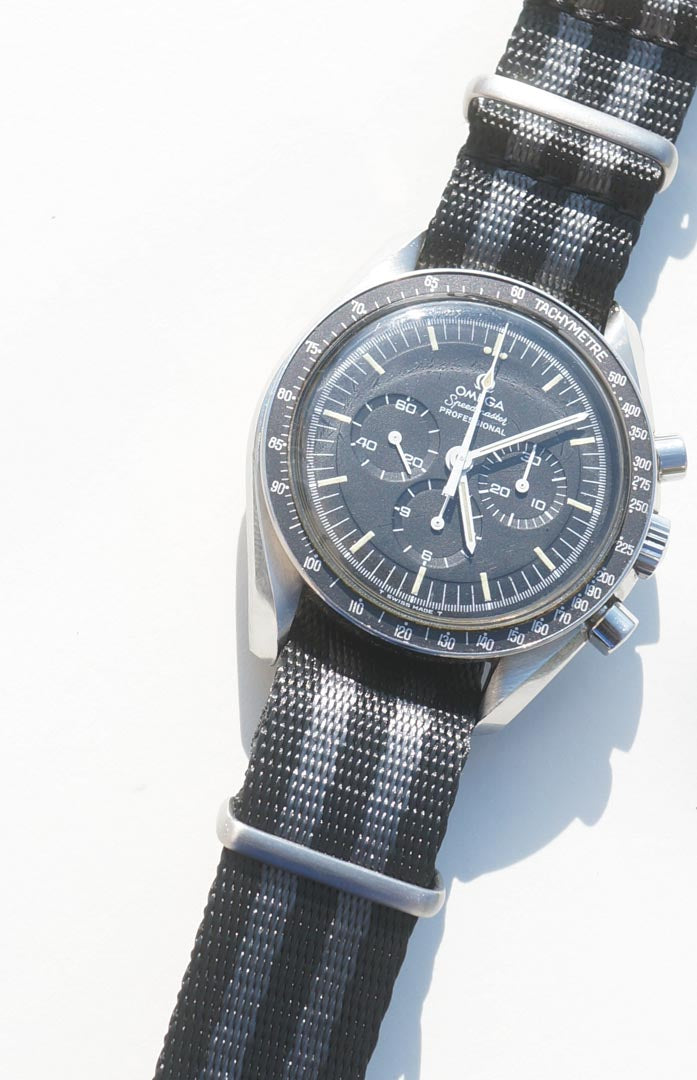 Nato strap an einer Omega Speedmaster 145.012
