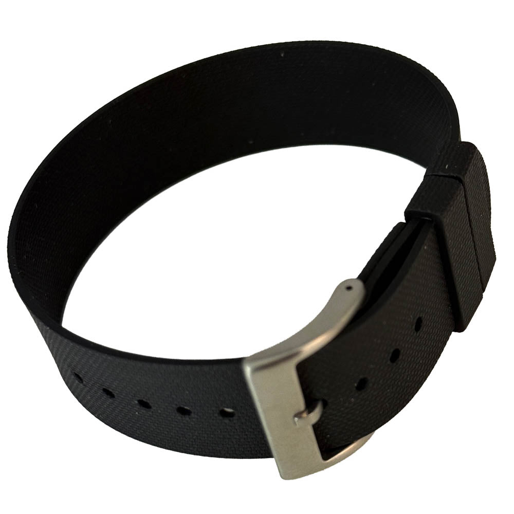 NATO Strap aus FKM Rubber Farbe schwarz