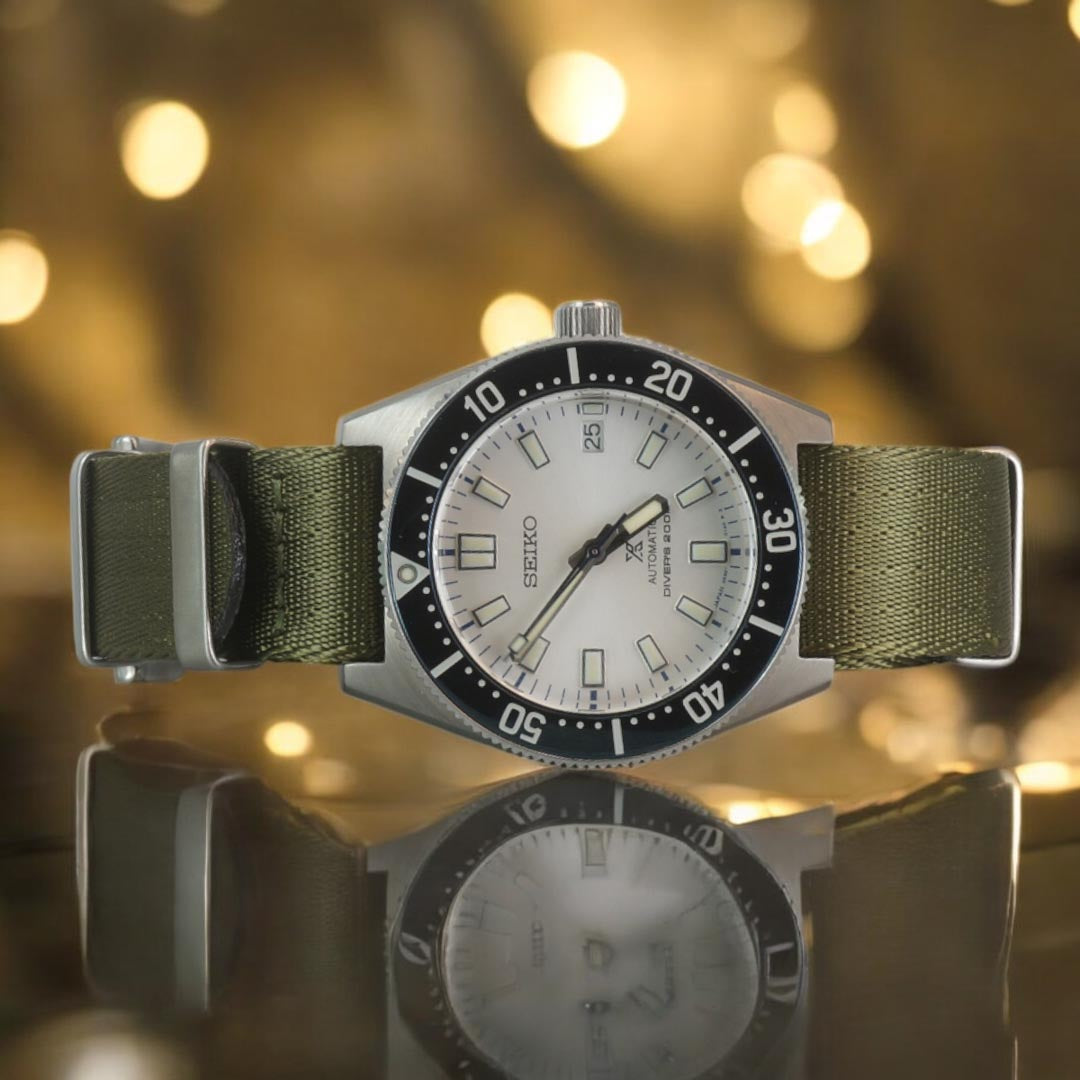 NATO Strap - textiles Uhrenarmband für Uhren Watch strap - seiko skx