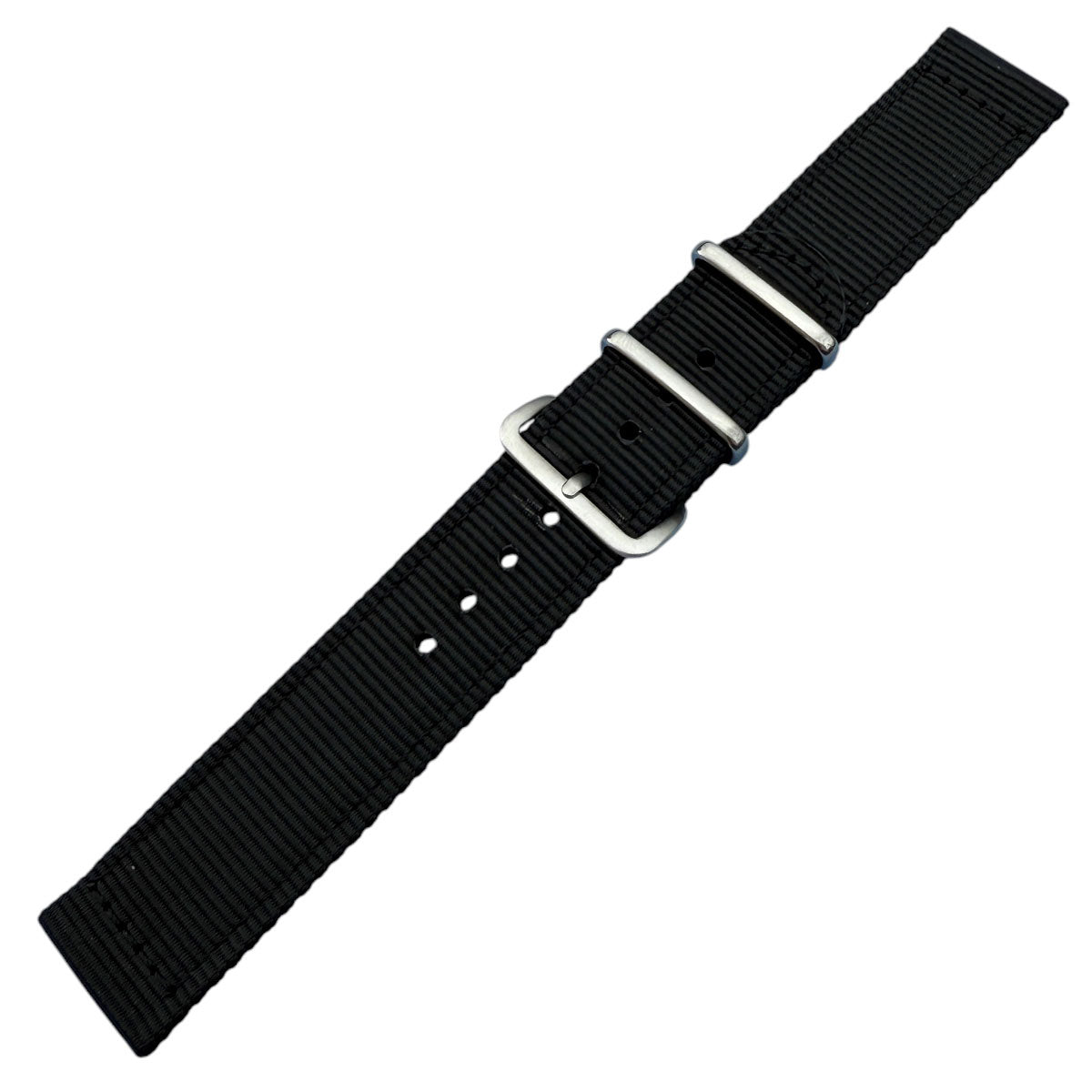 Nylon Armband zweiteilig Farbe schwarz