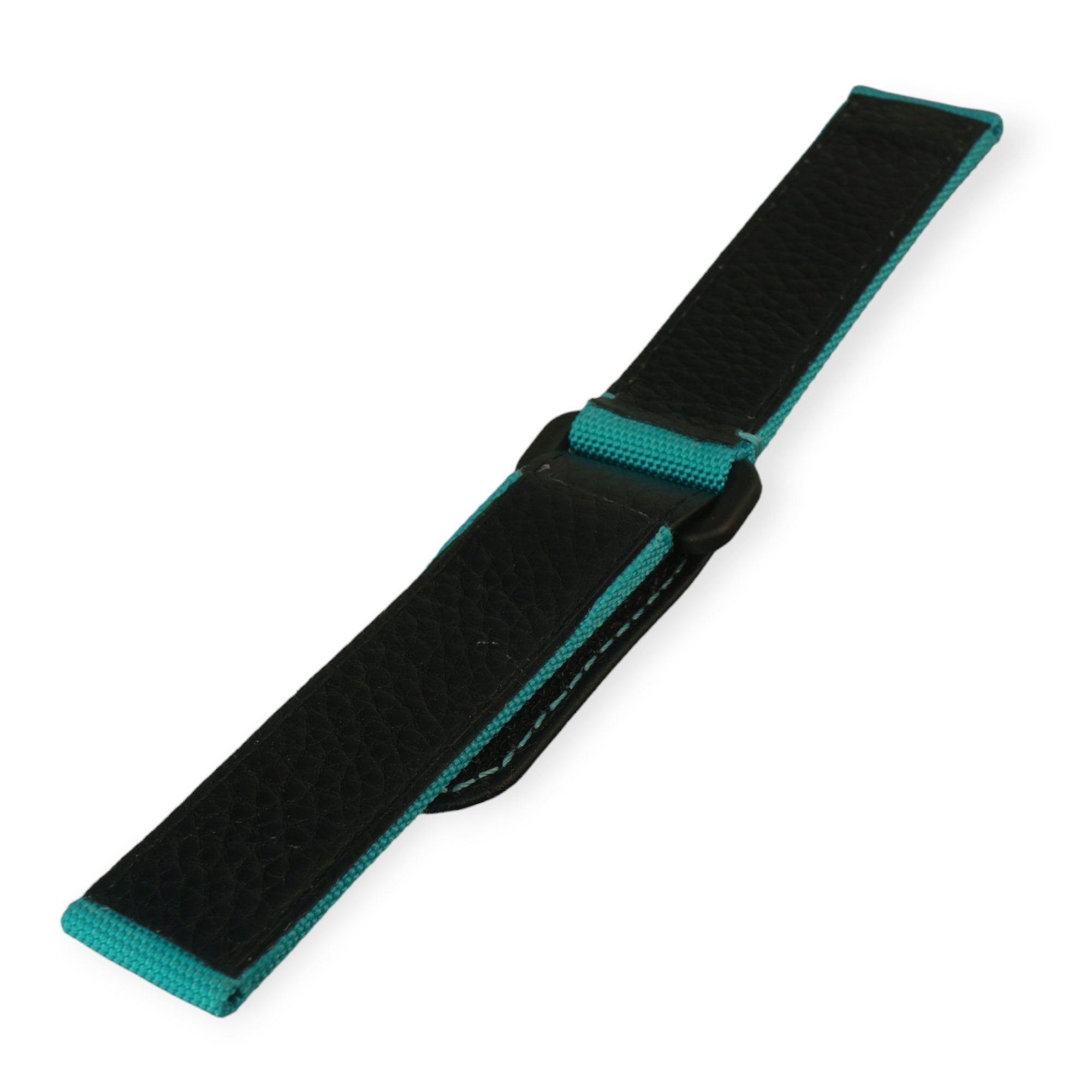 Velcro Strap – türkis Nylon-Uhrenarmband mit Klettverschluss
