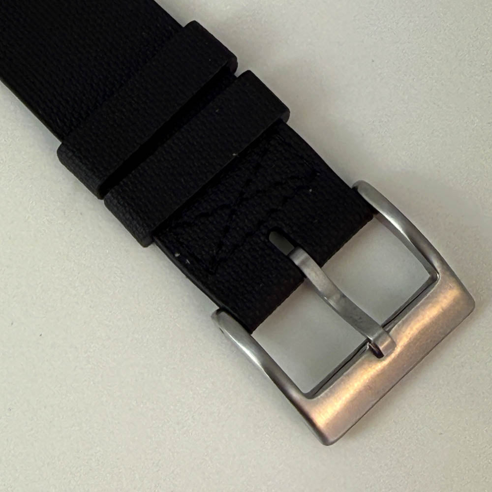 NATO Strap  aus FKM Rubber Farbe schwarz