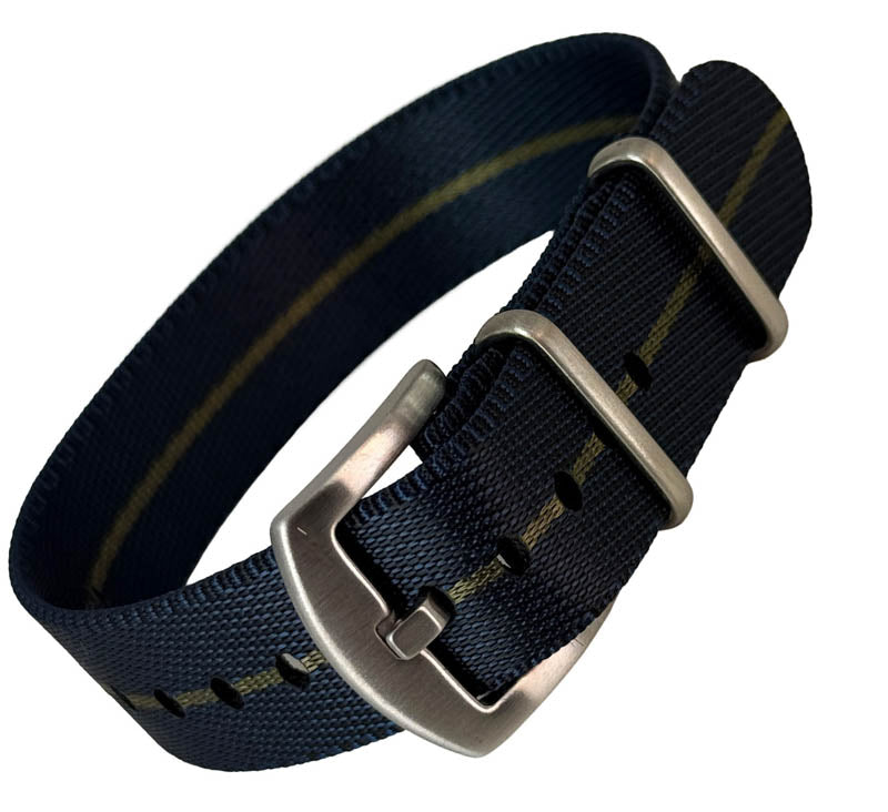 NATO Strap  verkürzt Länge s / M Farbe navy oliv